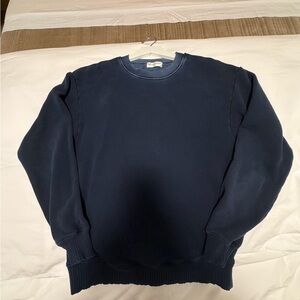 Cotton Citizen Deep Blue Crewneck Sweater